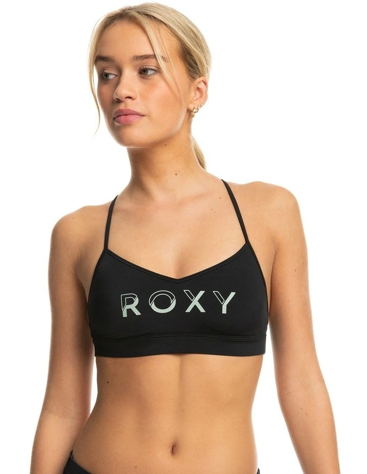 Active Bralette Bikini Top in Anthracite