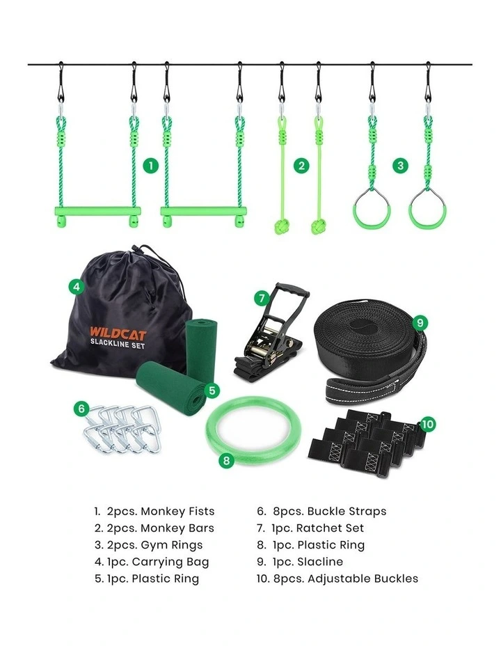 Lifespan Kids Wildcat Slackline Set