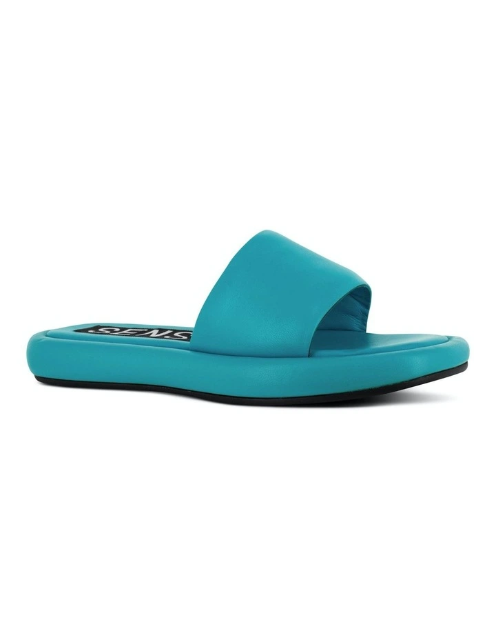 Bentley I Flat Sandals in Blue