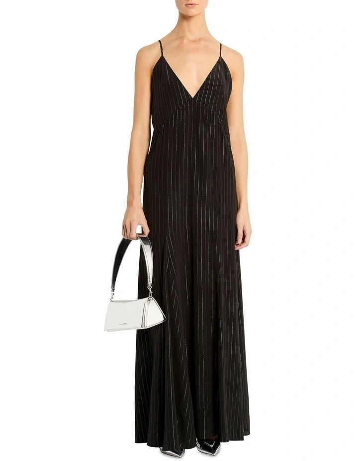 Hour of The Wolf Dress in Black/ Silver
