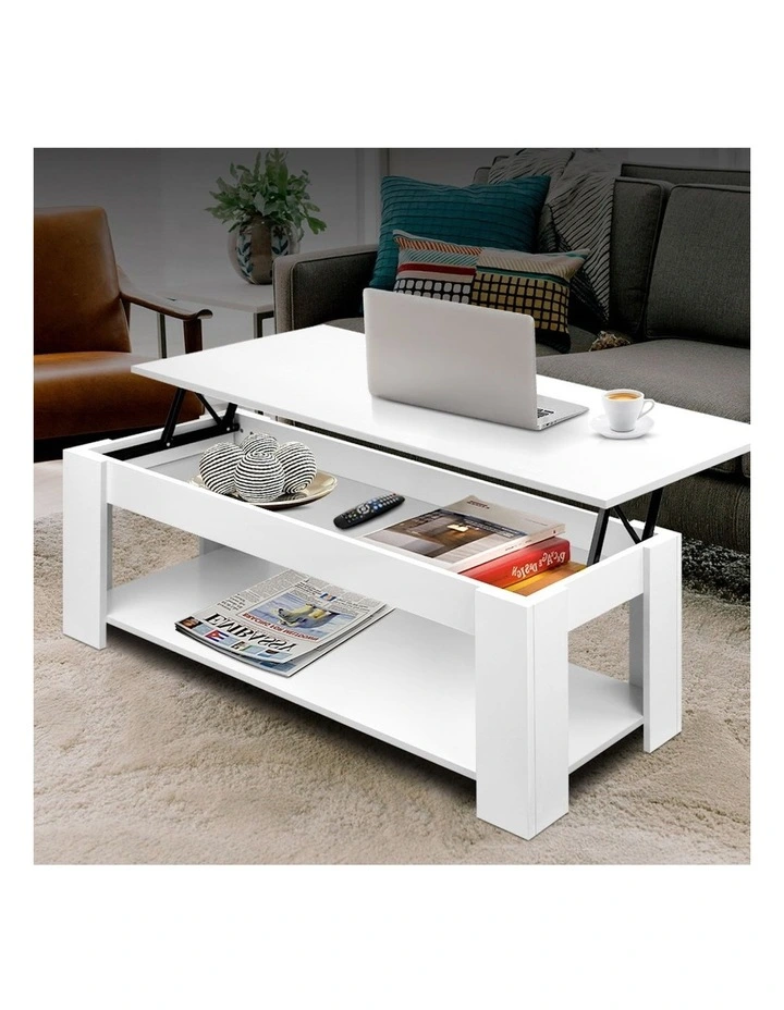Lift-top Coffee Table in White