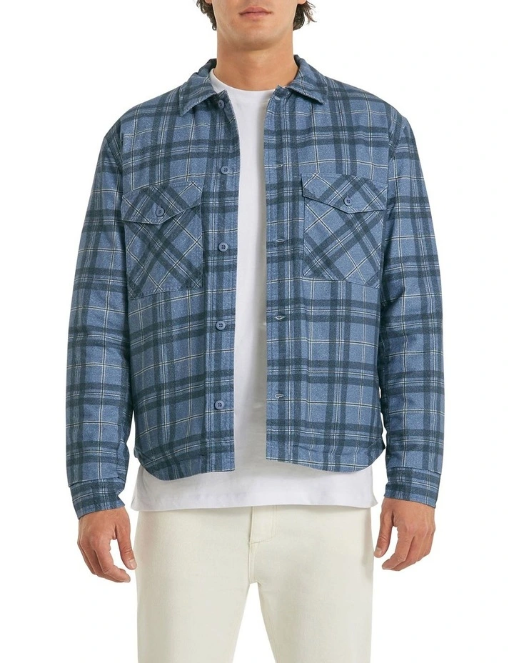 Diamond City Overshirt in Blue