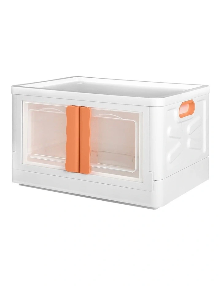 Two Opening Stackable Storage Box in Multi