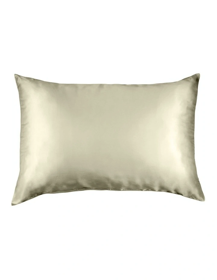 Pure Silk Pillowcase in Sage