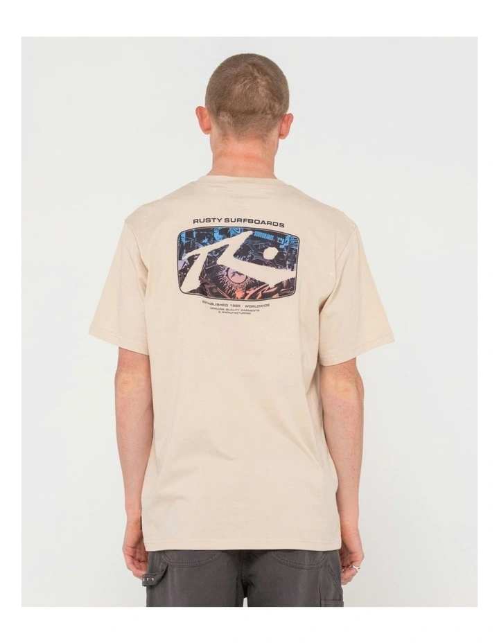 Advocate Short Sleeve T-shirt in Brown