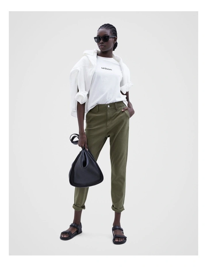 The Classic Casual Pant in Khaki