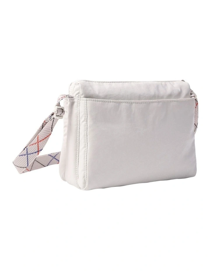 Eye Small Crossbody Bag in Creased Vaporous Grey