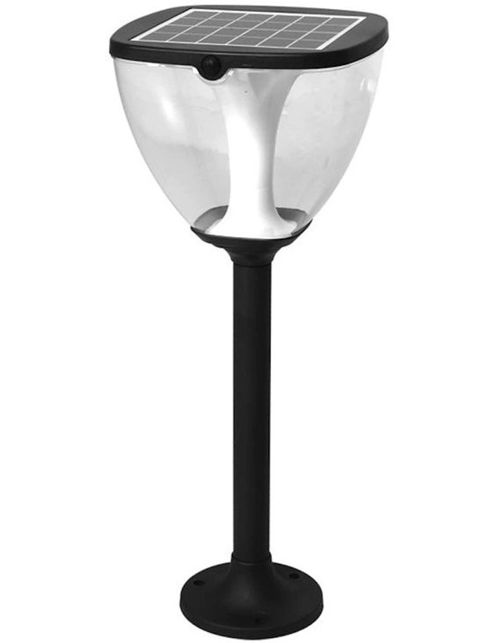Solar Lawn Light 40cm in Black