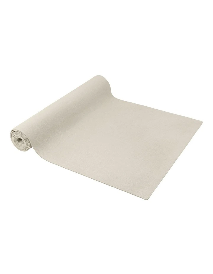Cotton Classics Runner 150x33cm in Pebble