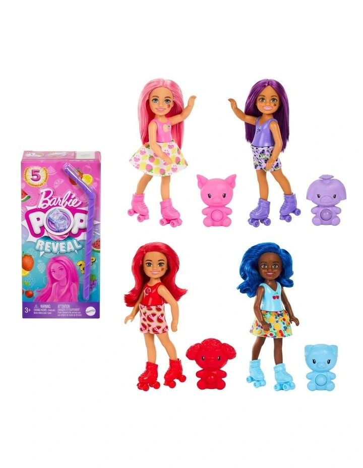 Pop Reveal Fruit Series Chelsea Doll Assortment