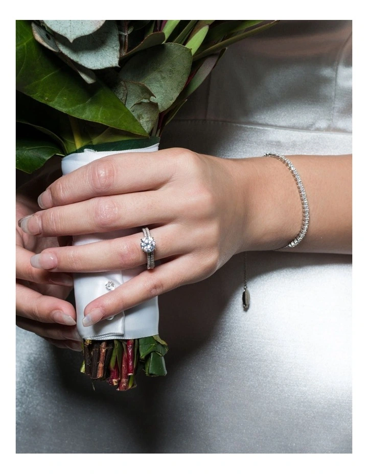 Iconic Bridal Anne Silver Ring