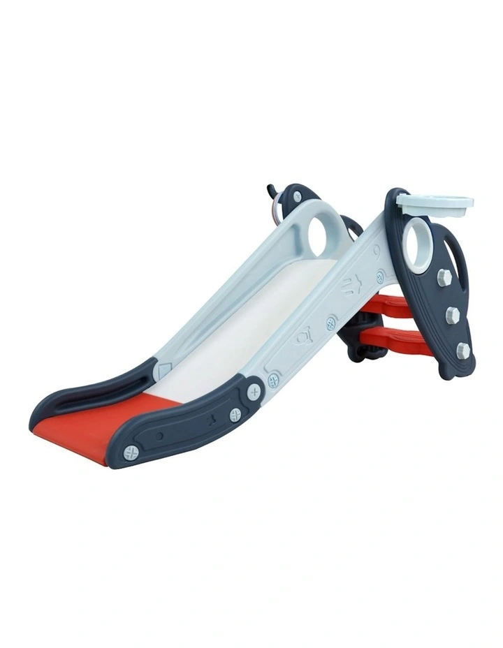 Outdoor Slide Set in Blue/Red