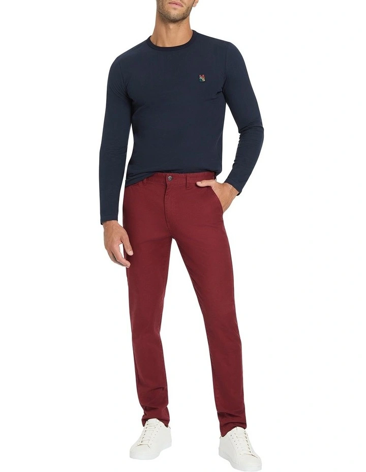 Matt Slim Fit Pant in Redwood
