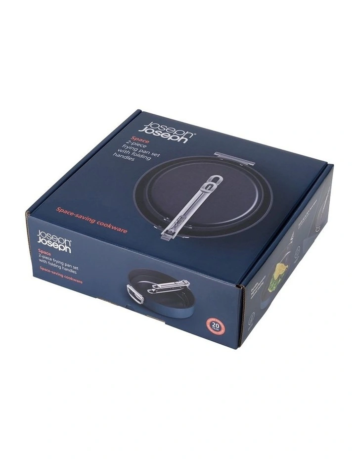 Space Non-stick Frypan Set 2pc in Midnight Blue