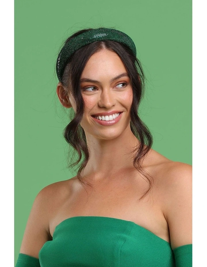Hailey Headband in Green