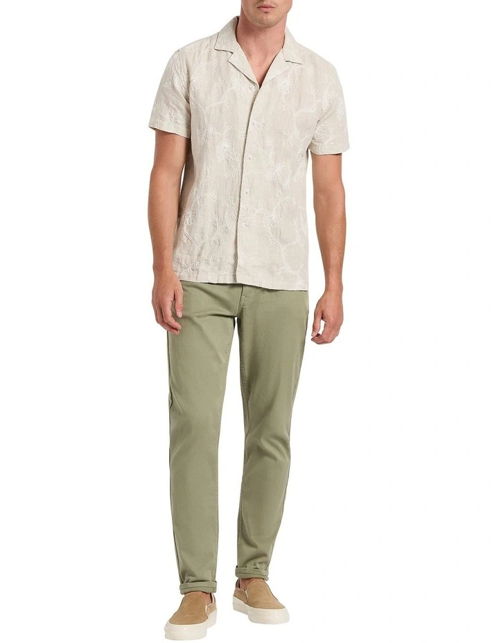 Going Home Linen Shirt in Sand