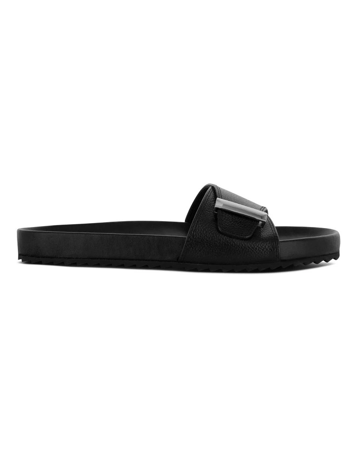 Donna I Flat Sandals in Black