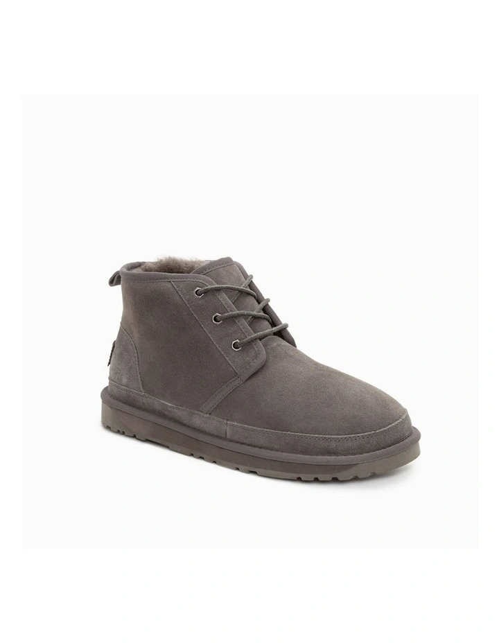 Kinsley Lace Boots in Grey