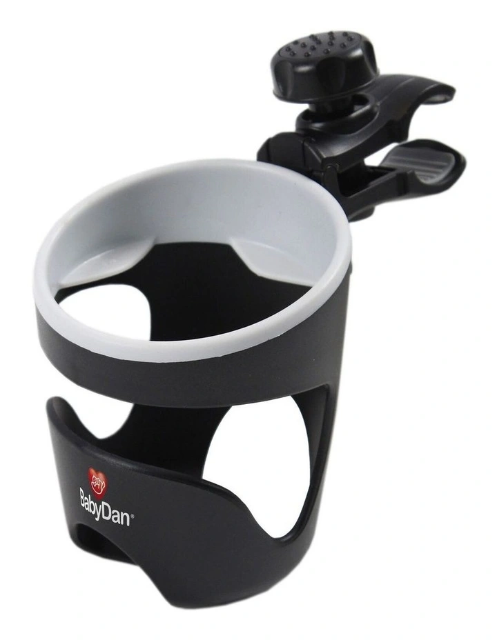 Premium Cup Holder For Infant/Toddler Stroller in Black