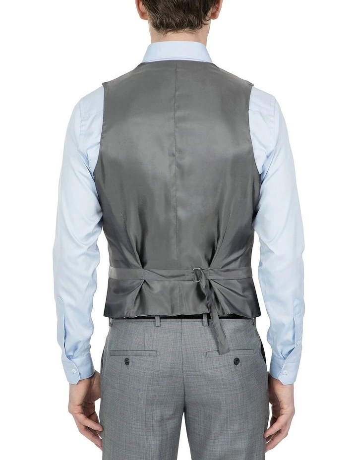 Slim Fit Grey Mighty Vest FGE645