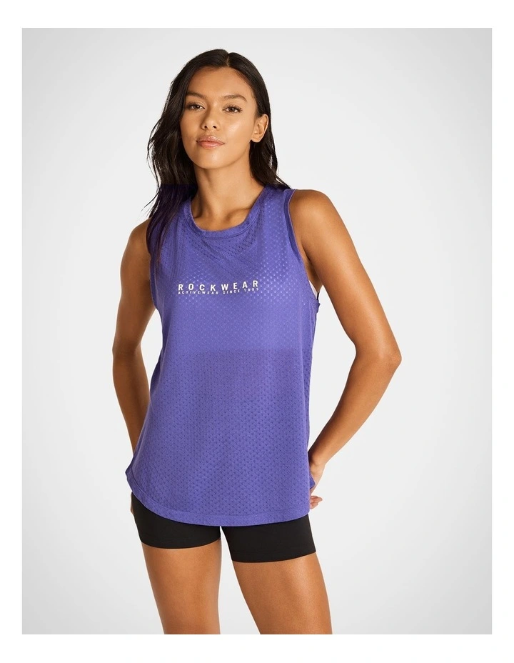 Fleur Tank in Purple