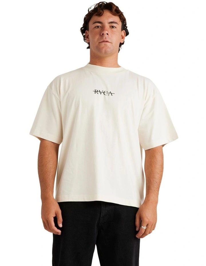 Strike Off T-shirt in Unbleached