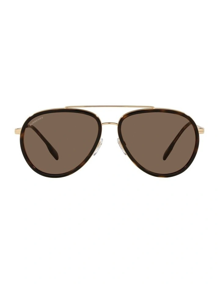 BE3125 Oliver Gold Sunglasses