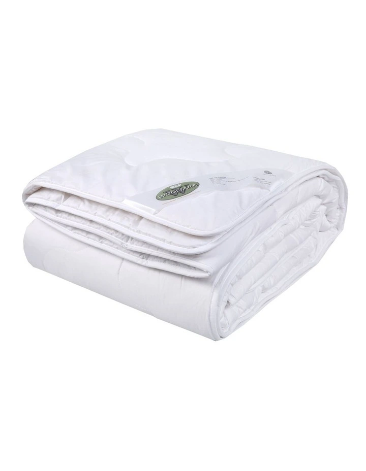 Imperial Luxury Washable Winter Australia Wool Quilt in White
