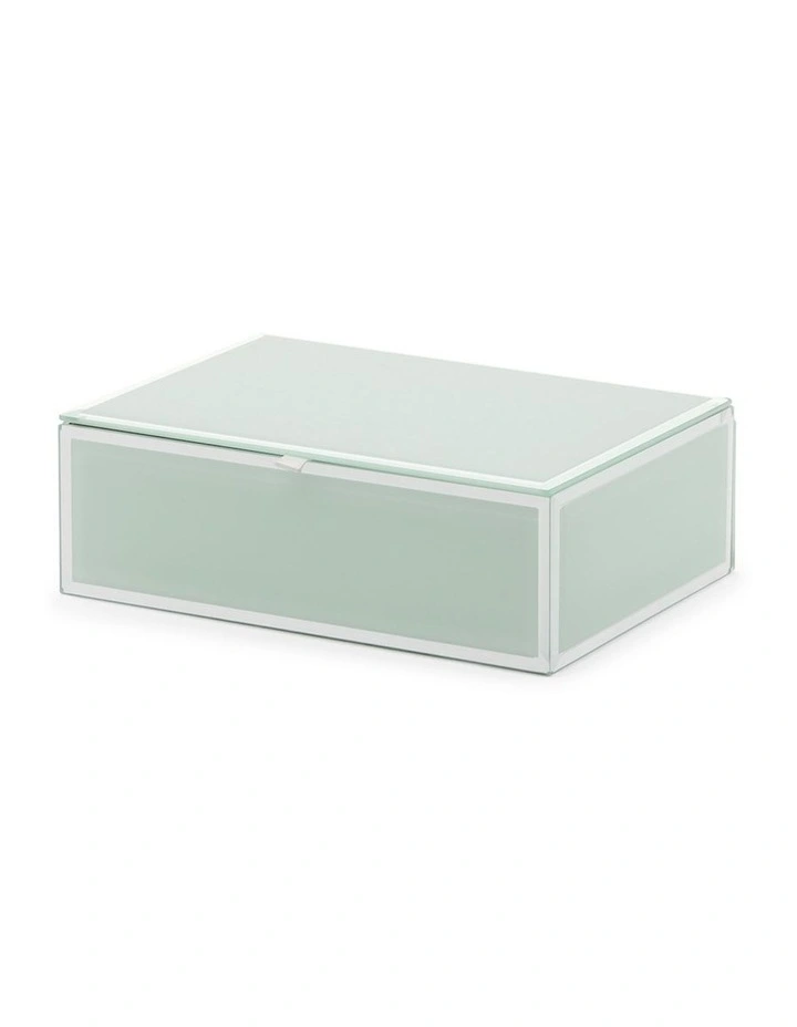 Sara Mint Medium Jewellery Box