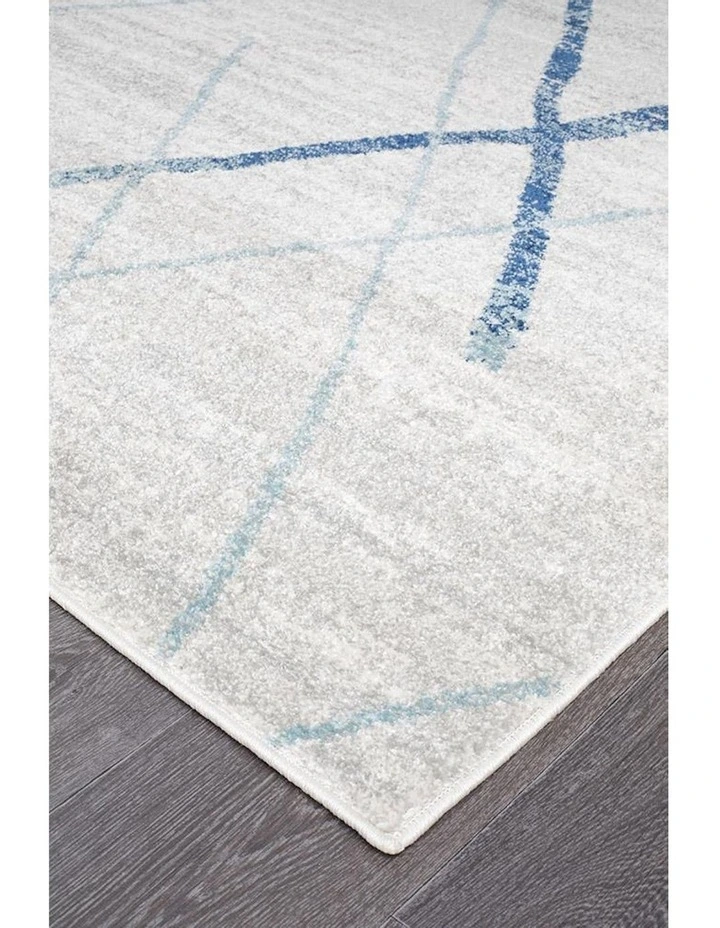 Oasis Noah Contemporary Rug in White