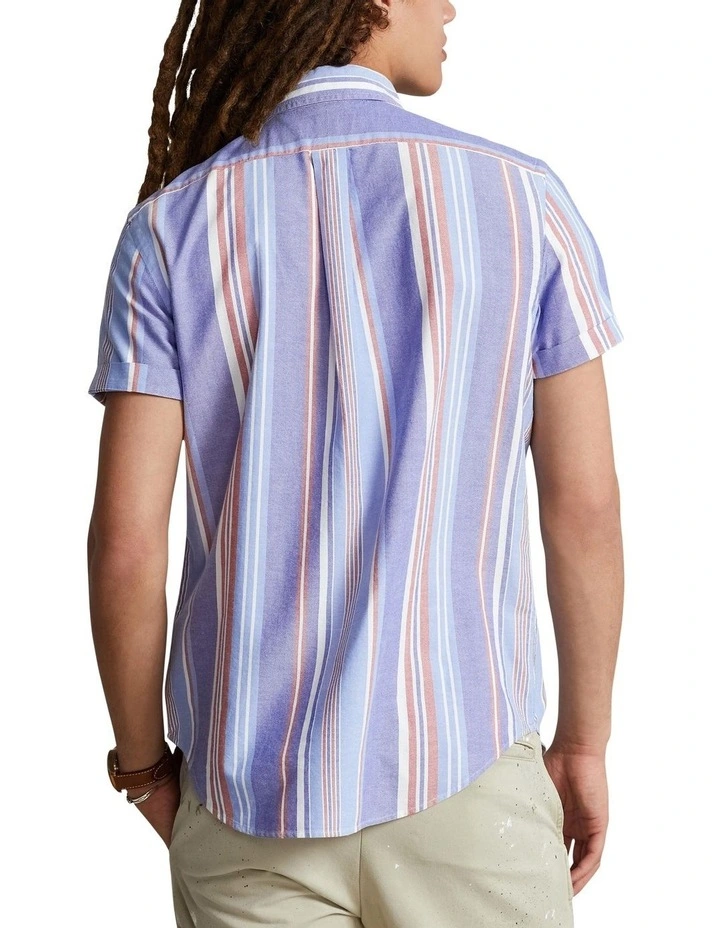 Classic Fit Striped Oxford Shirt in Assorted