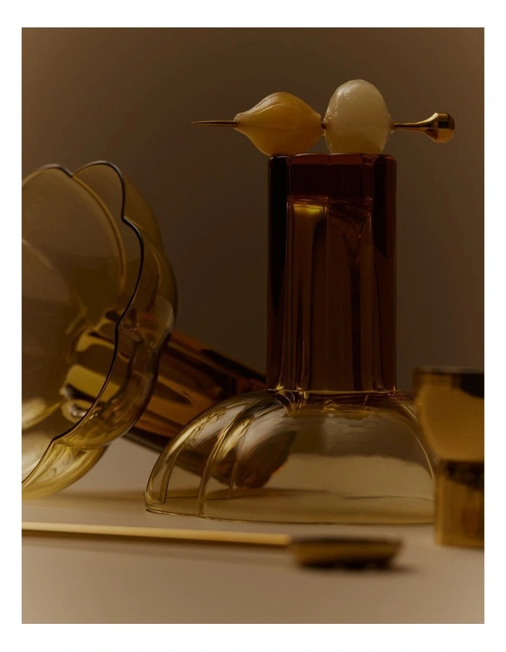 Audrey Cocktail Glass Set of 2 in Toffee