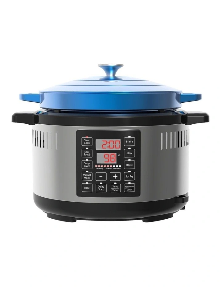 Smart Digital Dutch Oven 6.5L in Stainless Steel