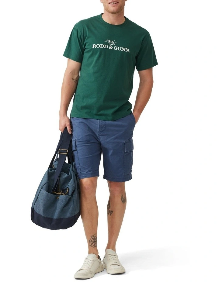 Logo T-shirt in Jade