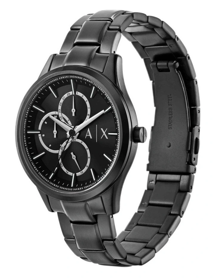 Chronograph Watch in Black