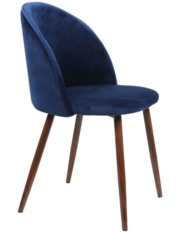 French Provincial Dining Chairs x2 in Navy