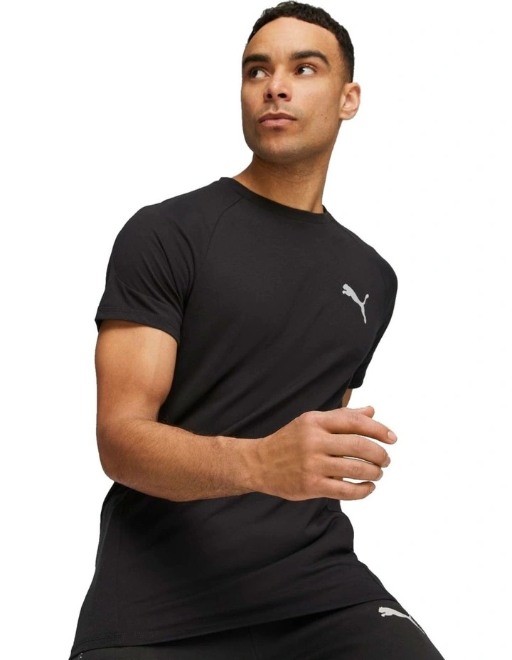 Evostripe Tee in Black