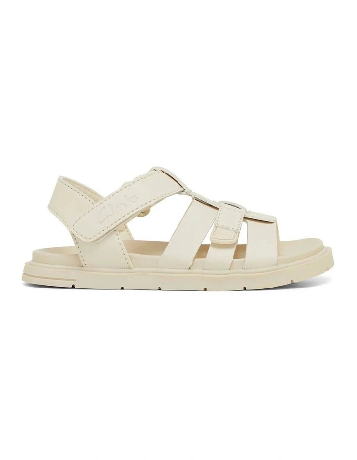 Nibble Sandals in Cream