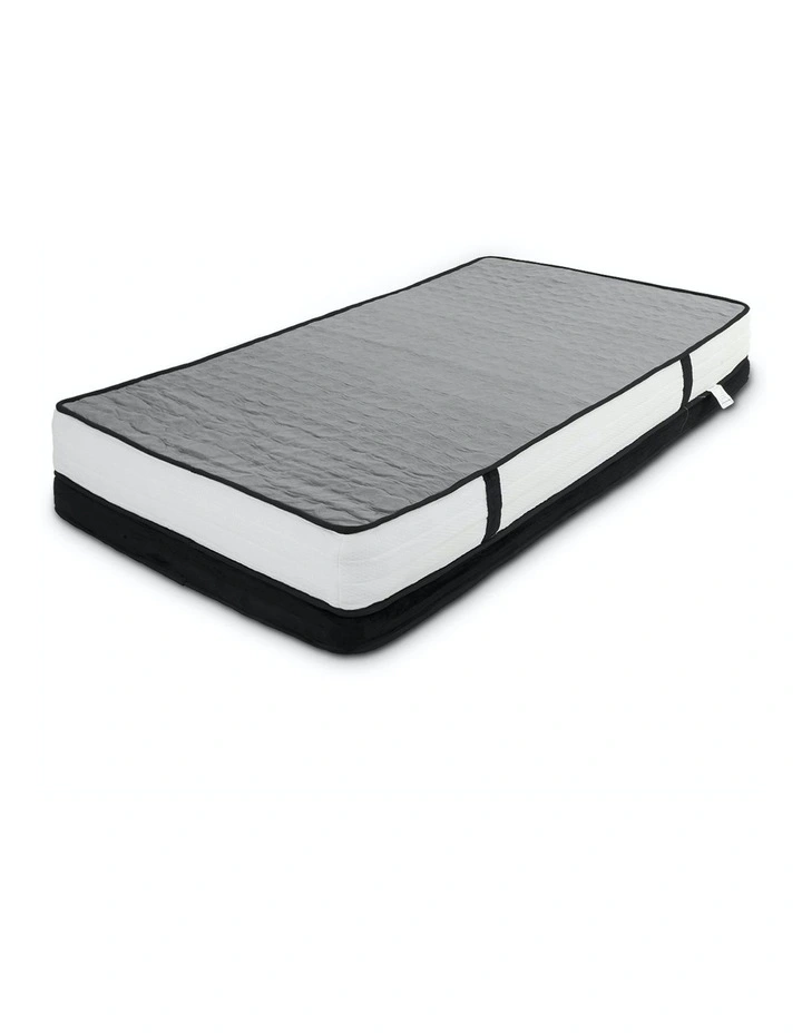 Single Mattress Bed Size Euro Top 5 Zone Spring Foam 32cm