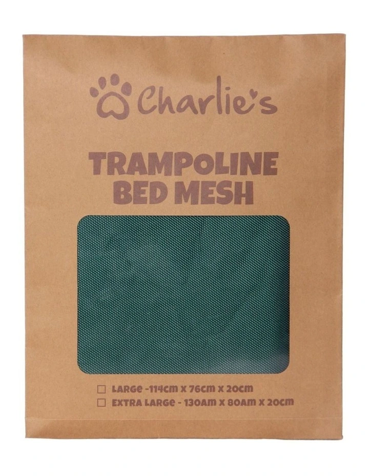 Replaceable Cover for Elevated Trampoline Hammock Dog Bed in Green