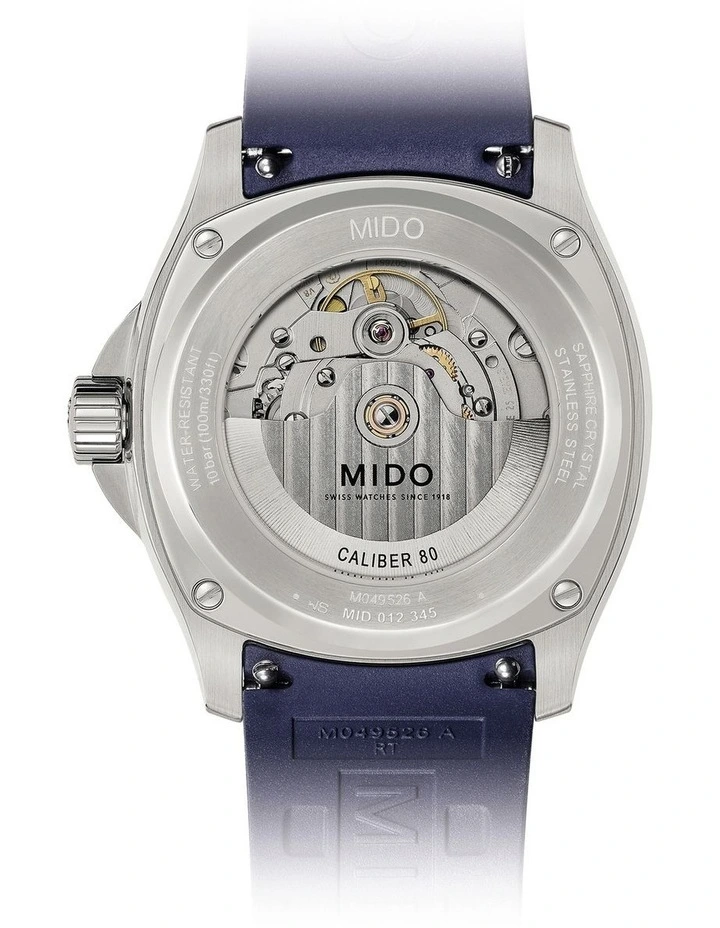 Multifort TV Big Date Swiss watch in Blue