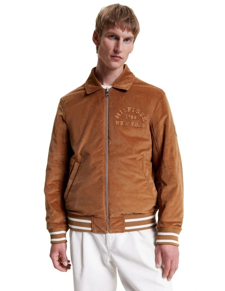 Reversible Corduroy Ivy Jacket in Khaki