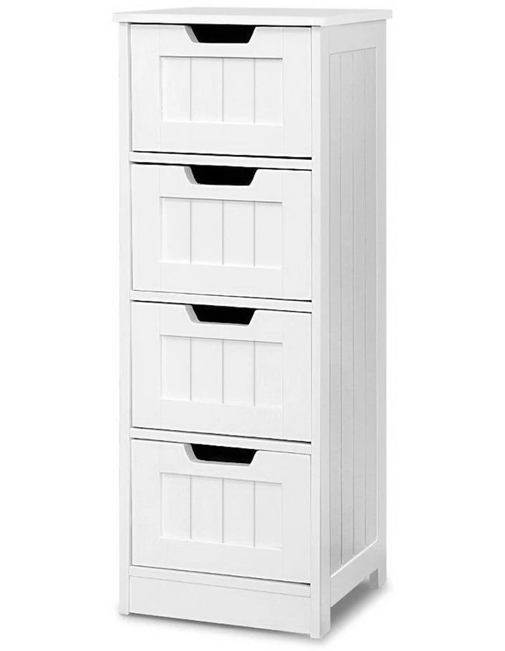 4 Chest of Drawers in White