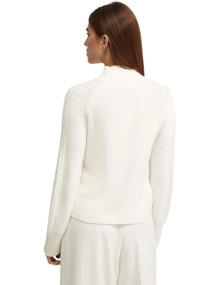 Liberty Cable Knit in Ivory