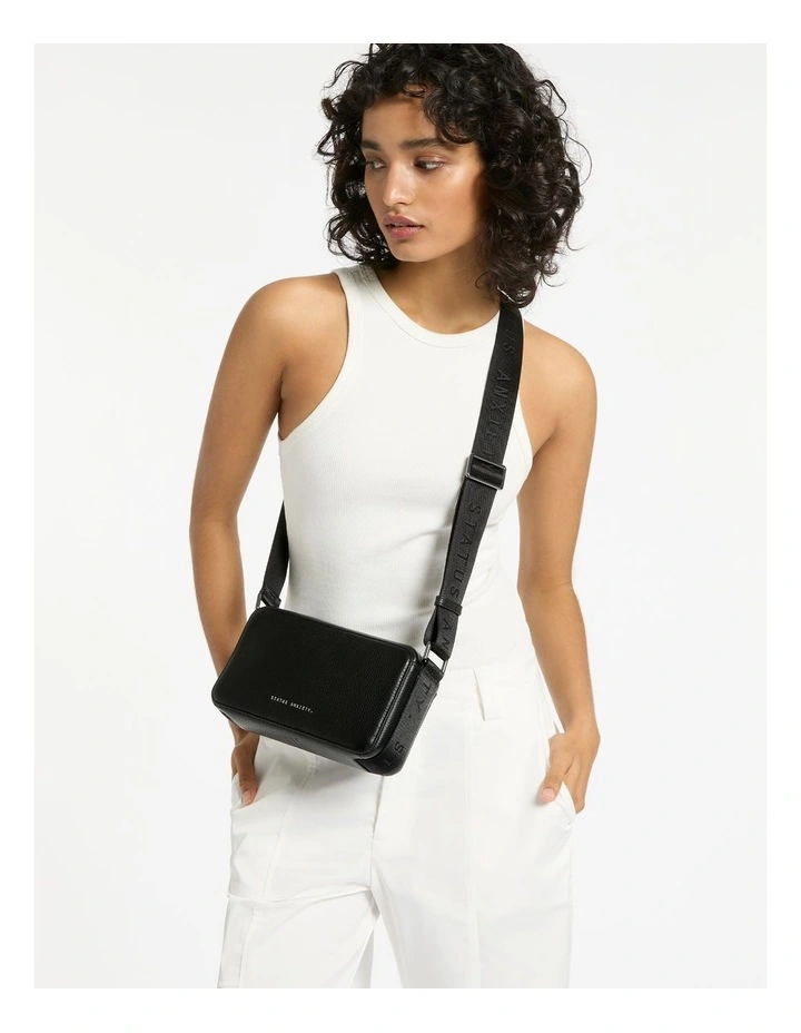 Delirium Web Crossbody Bag in Black