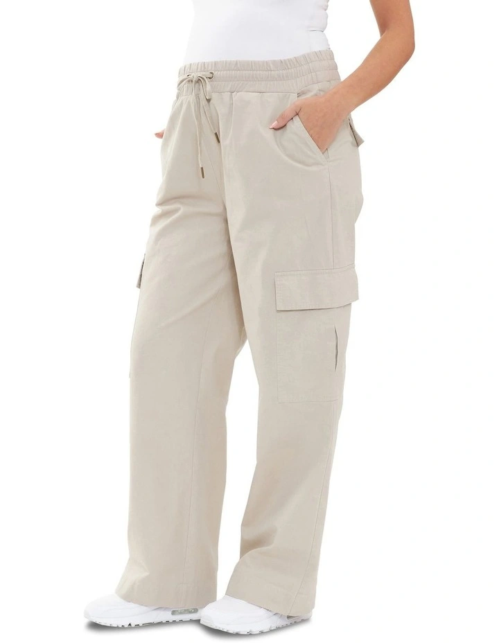 Henry Cargo Pant in Stone