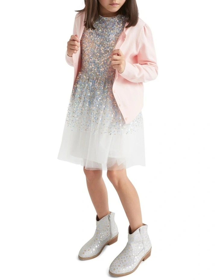 Classic Cardigan in Pink