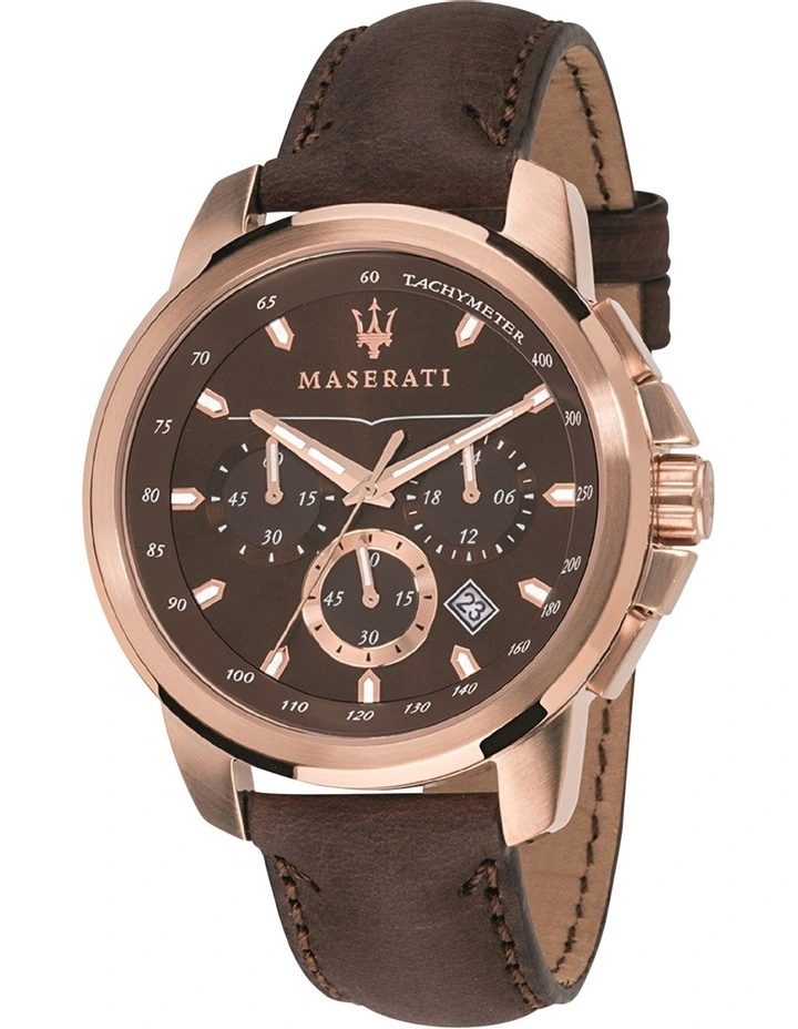Successo 44mm Brown Watch R8871621004