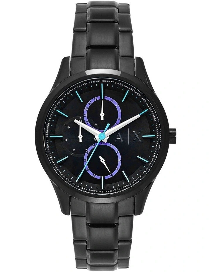 Chronograph Watch in Black
