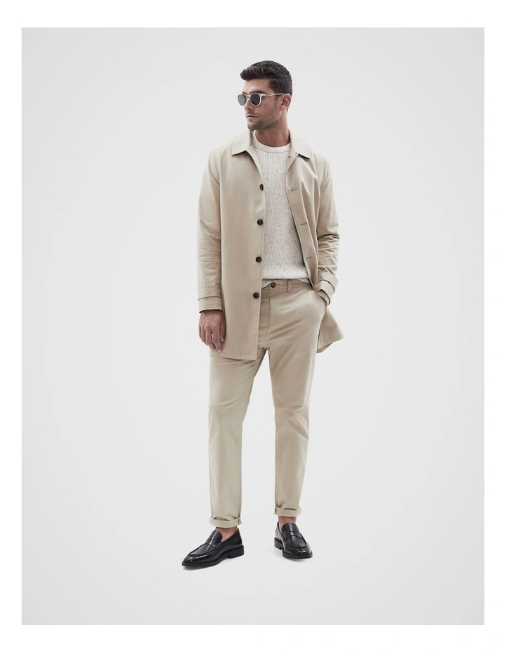 Car Coatn in Stone